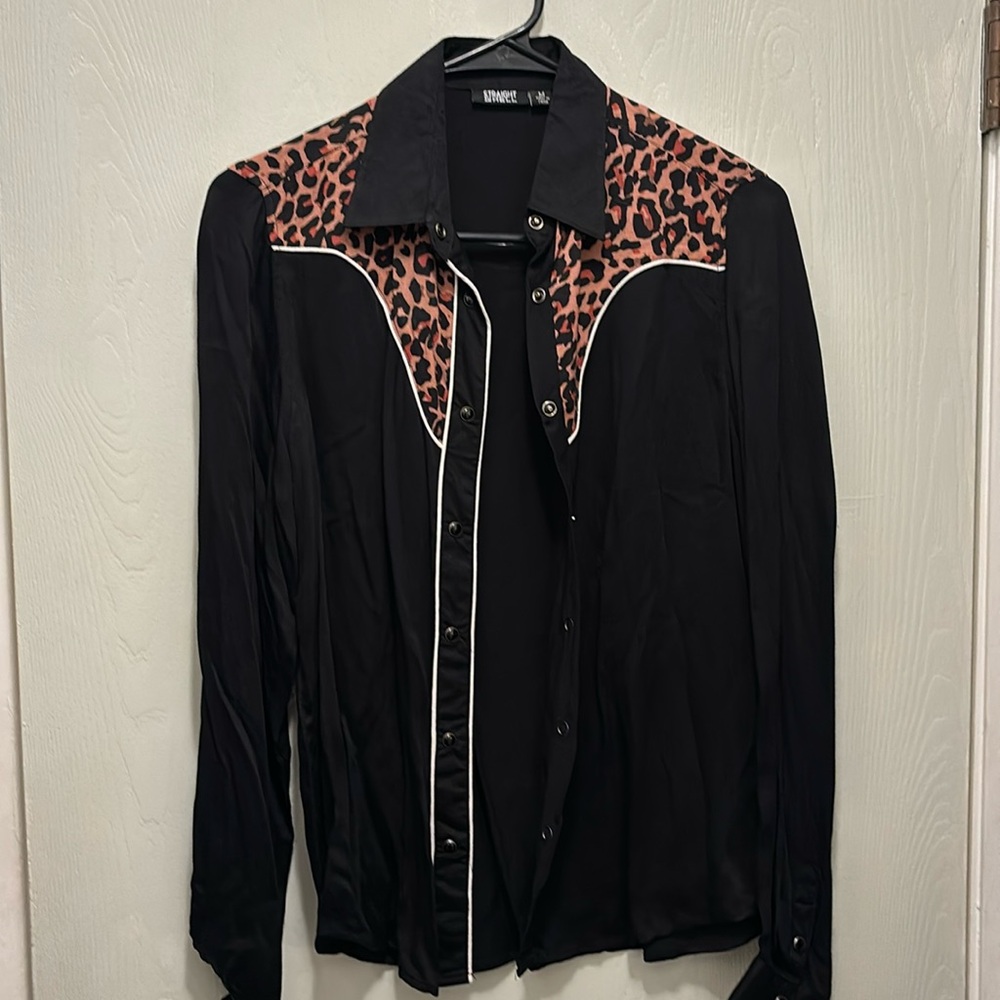 Straight To Hell Button Down Western